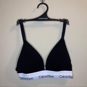 Calvin Klein padded triangle bra